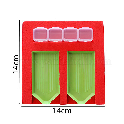 Wholesale Round Sponge Diamond Painting Tray Organizers