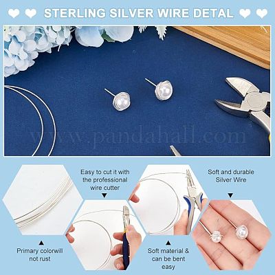 wholesale pure sterling silver wire 99.99%