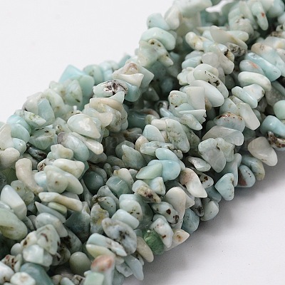Larimar naturelle brins puce de perles&nbsp;G-M298-13-1