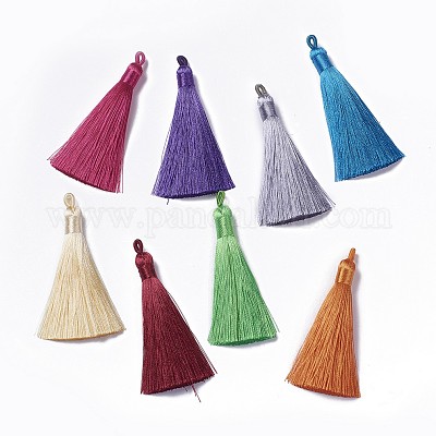 Pendentifs de gland de polyester&nbsp;FIND-I009-B01-1
