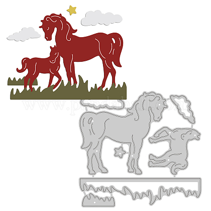 GLOBLELAND Matrices De Découpe Cousues Pour La Fabrication De Cartes