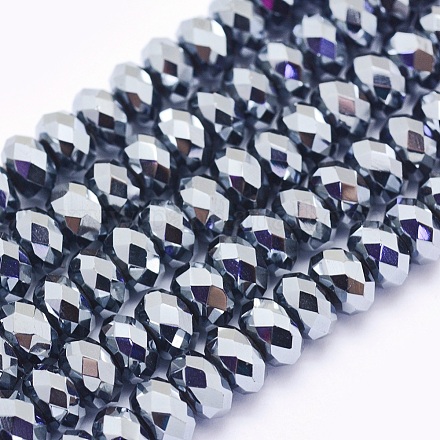 Brins de perles de pierre terahertz G-O166-32-6x3mm-1