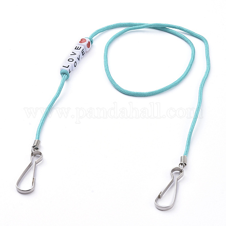 Corde in poliestere e spandex corde per occhiali da vista AJEW-EH00058-01-1