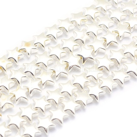 Chapelets de perles en hématite synthétique sans magnétiques G-L485-14-S-1