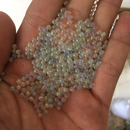 Perles à bulles de verre GLAA-E403-B-01-1