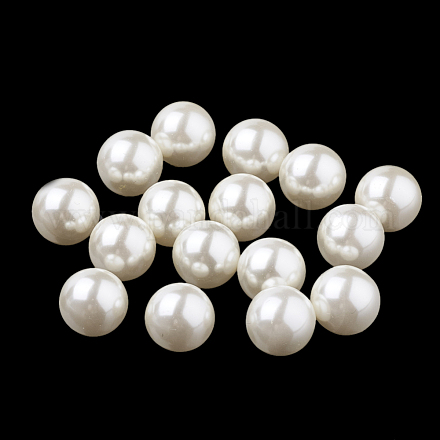 Perles d'imitation en plastique écologique MACR-S277-4mm-E-1