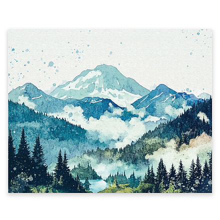 Прямоугольник с выкройкой лица DIY-WH0634-045-1