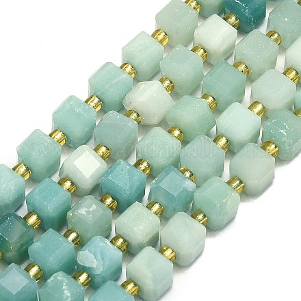 Perles d'amazonites naturelles&nbsp;G-I376-D72-01-1