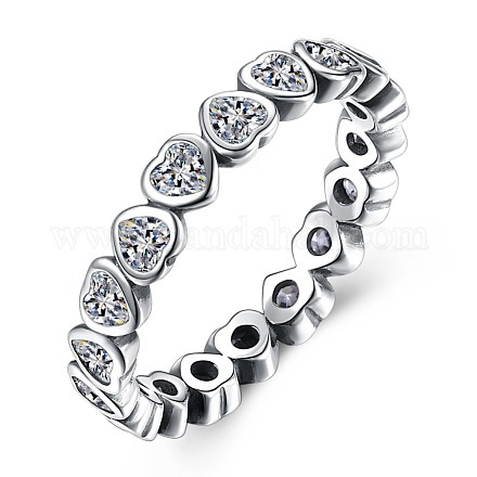Vintage thai 925 plata esterlina anillos RJEW-BB32004-7-1