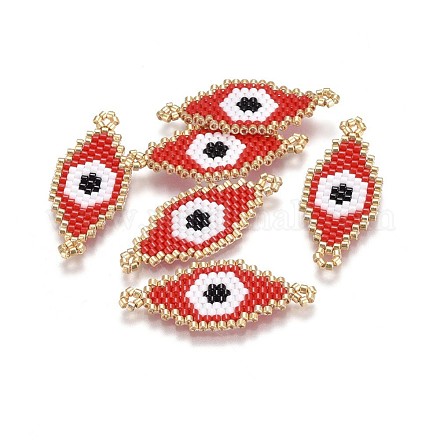 Handmade Japanese Seed Beads Links SEED-P003-07B-1