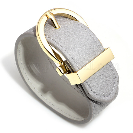 Bracelets de cordon en cuir BJEW-L616-17C-1