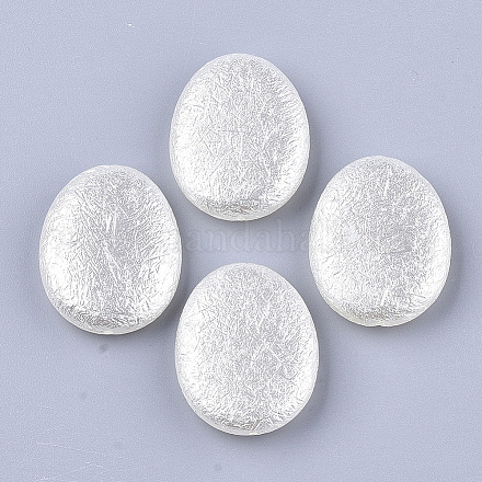 Perles d'imitation perles en plastique ABS OACR-T017-03B-1