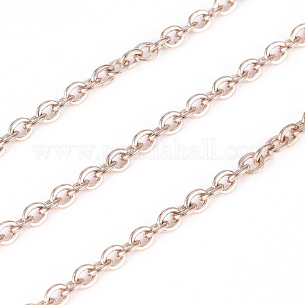 304 Stainless Steel Cable Chains CHS-G011-05RG-01-1