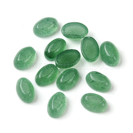 Cabochons d'aventurine vert naturel G-A094-01A-10-1