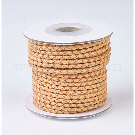 Cuerdas de cuero trenzado WL-P002-06-A-1