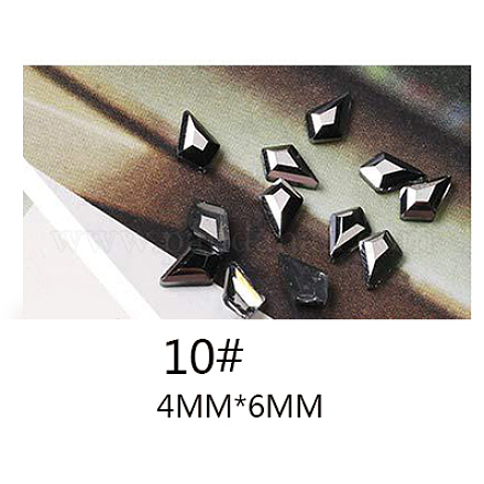 Cabujones de cristal de rhinestone MRMJ-T010-141J-1