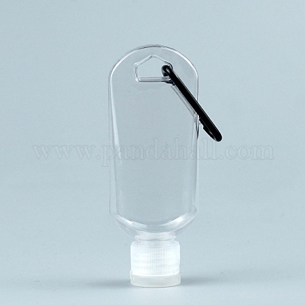 Botellas de llavero de plástico&nbsp;LS-AJEW-WH0105-91-1