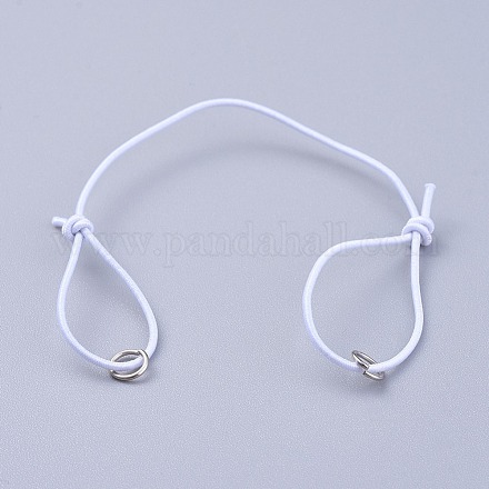 Fabrication de bracelets élastiques réglables AJEW-JB00008-01-1