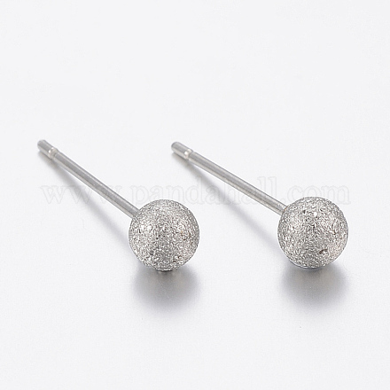 304 Stainless Steel Stud Earrings STAS-K181-11-01P-1