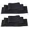 Cotton Ribbon, Clothes Accessories, Black, 2-5/8~2-3/4 inch(68~70mm), about 95cm/pc