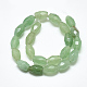 Natürlichen grünen Aventurin Perlen Stränge G-S357-A05-2