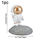 GORGECRAFT Astronaut Phone Holder 3D Cartoon Spaceman Figurine Space Theme Smartphone Tablet Stands Mobile Cell Phones Bracket Supporters for Car Desk Home Office Gifts Decorations DJEW-WH0033-18-2
