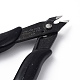 鋼のアクセサリーのペンチ  フラッシュカッター  ミニ剪断機  ブラック  13x7.9x1.3cm TOOL-C010-06-3