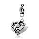 Dolphin 316 Stainless Steel European Dangle Charms STAS-O093-06-1