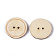 2 отверстия печатных деревянные кнопки BUTT-T006-009-2