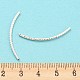 925 Sterling Silver Tube Beads STER-Q191-01B-S-4