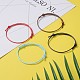 Création de bracelets en corde de polyester ciré coréen AJEW-JB00011-4