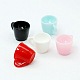 Mixed Color Cup Resin Pendants X-RESI-C126-M7-1