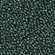 TOHOラウンドシードビーズ  日本製シードビーズ  （373)つの内側の色ブラックダイヤモンド/ dkグリーン  11/0  2.2mm  穴：0.8mm  約1110PCS /ボトル  10 G /ボトル SEED-JPTR11-0373-2