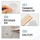 Kit de fabrication de marque-pages bricolage boutigem DIY-BG0001-61-3