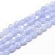 Chapelets de perles d'agate naturelle G-R445-8x10-10-1