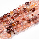 Naturelles et synthétiques mélangées perles de pierres précieuses brins G-D080-A01-02-31-4