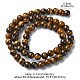Natural Grade AB Tiger Eye Round Beads Strands G-YW0001-58A-2