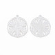 Pendentifs acryliques opaques OACR-N132-001-2