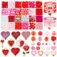 PandaHall Elite DIY Valentine's Day Jewelry Making Finding Kit DIY-PH0017-70-1