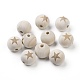 Unfinished Wood Beads WOOD-WH0011-01F-3