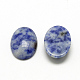 Cabochons de jaspe tache bleue naturelle G-R415-14x10-45-2