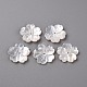 Natural White Shell Mother of Pearl Shell Beads SSHEL-R144-10-1