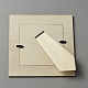 Cornici per foto quadrate in legno DIY-WH0349-45-3
