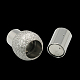 304 strukturierter Edelstahl-Magnetverschluss mit Klebeenden X-STAS-G008-1-3