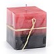 Bougies d'aromathérapie sans fumée de forme cubique DIY-H141-A01-2