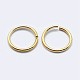 925 Sterling Silver Open Jump Rings STER-F036-02G-0.9x7mm-2