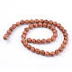 Synthetic Goldstone Beads Strands X-G-Q462-8mm-27-2