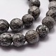 Natural Map Stone/Picasso Stone/Picasso Jasper Beads Strands G-D840-35-10mm-3