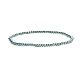 Bracciale elasticizzato con perline rotonde in vetro da donna BJEW-JB07911-04-1