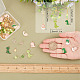 SUNNYCLUE 1 Box 10 Pairs Dinosaur Earrings Dangle Making Starter Kit Lovely Cartoon Animals Star Charm Dangle Earrings Glass Beads for Jewelry Making Kits Beginner Adult Women DIY Craft Supplies DIY-SC0020-91-3